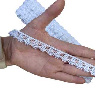 Renda Guipir Branco CHL 653 13,7mts em Oferta na Shopee