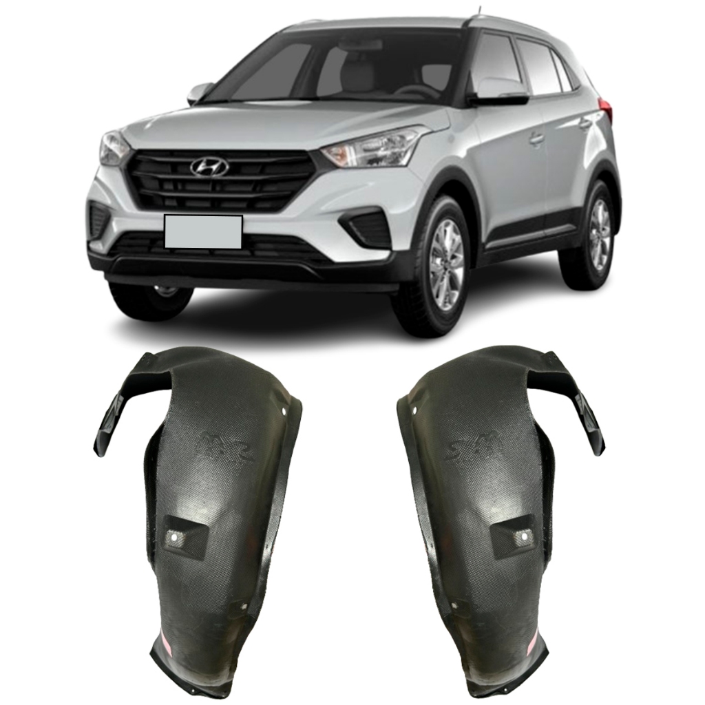 Parabarro Dianteiro Hyundai Creta 2017 2018 2019 2020 2021 em Oferta na Shopee