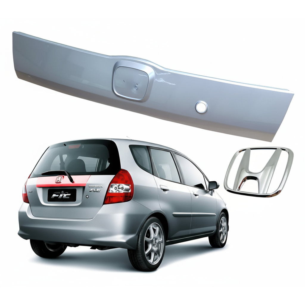Friso Moldura Acabamento Porta Mala Honda Fit 2004 Até 2008