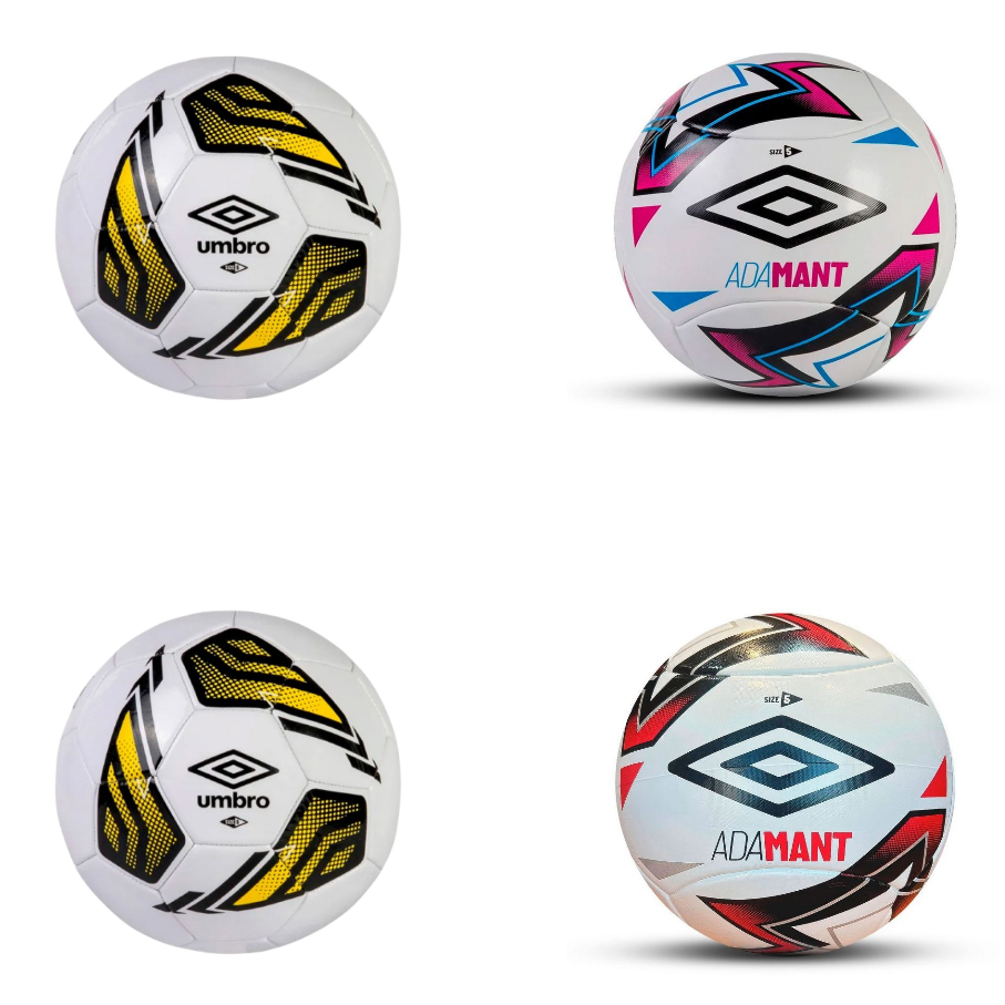 Kit 2 Bolas Umbro Original Scorpion Campo + Adamant Futebol Society