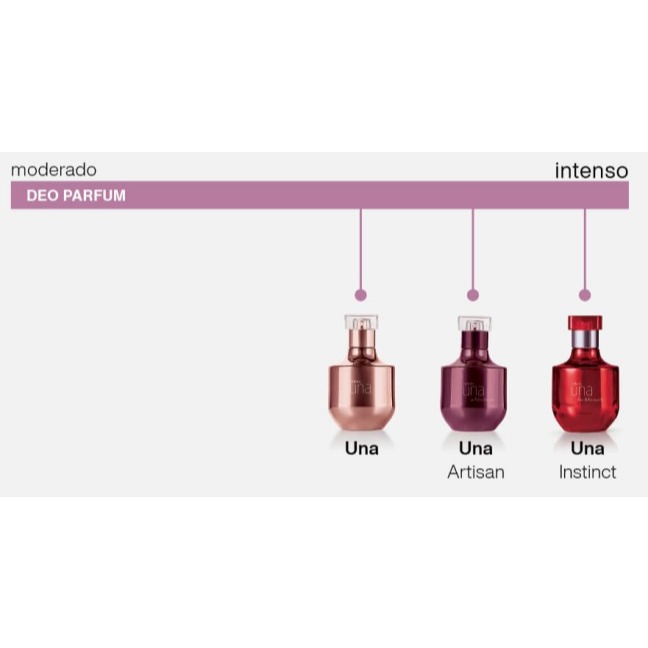 Deo Parfum Una Instinct 75 ml - Natura
