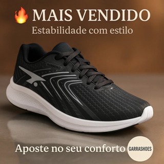 Tênis Masculino E Feminino Esportivo Malha Respirável Confortável Para Caminhada, Academia e Corrida em Oferta na Shopee