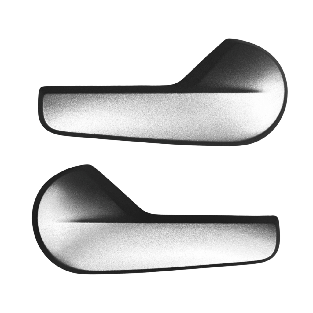 Par Gatilho Maçaneta Intern Saveiro G5 G6 G7 Cinza