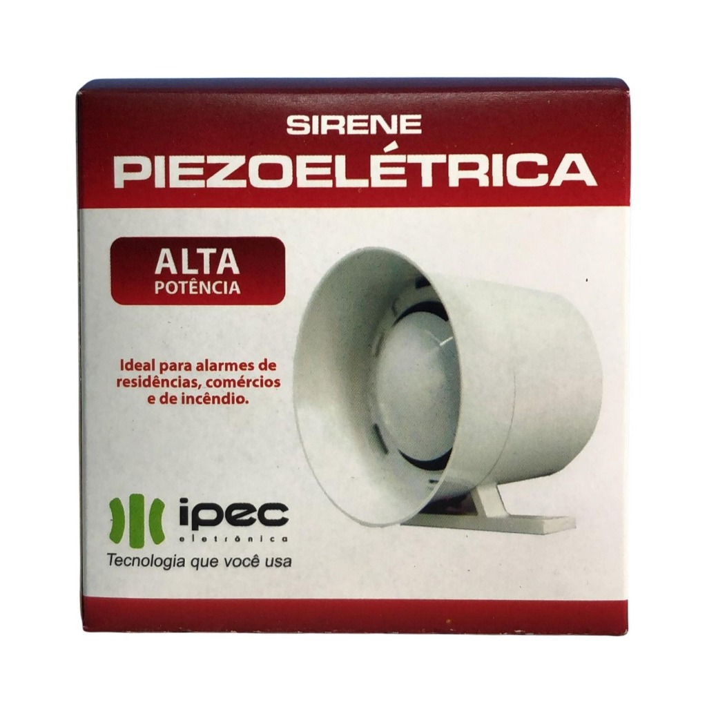 Sirene Digital 1 Som branca Ipec