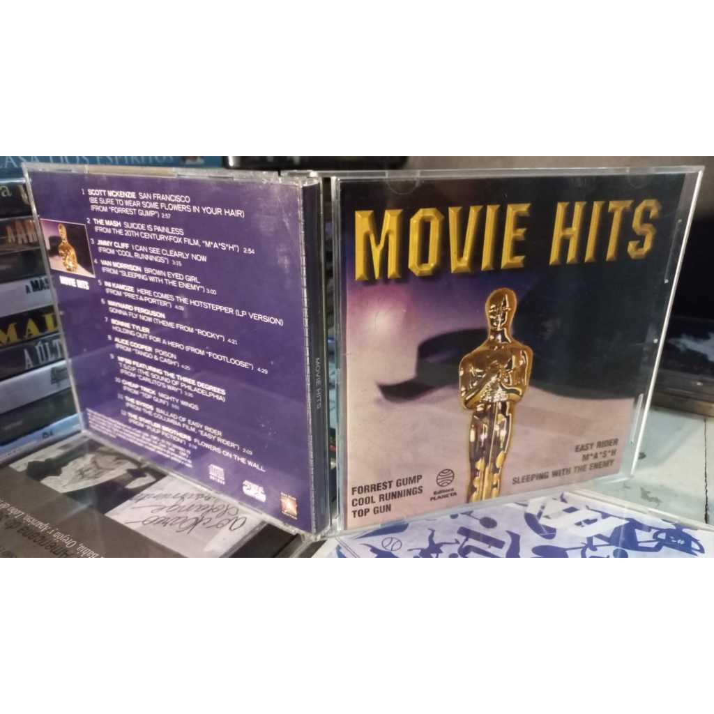 cd movie hits - Excelente - forrest gump cool runnings top gun easy rider sleeping M.A.S.H sleeping with the enemy
