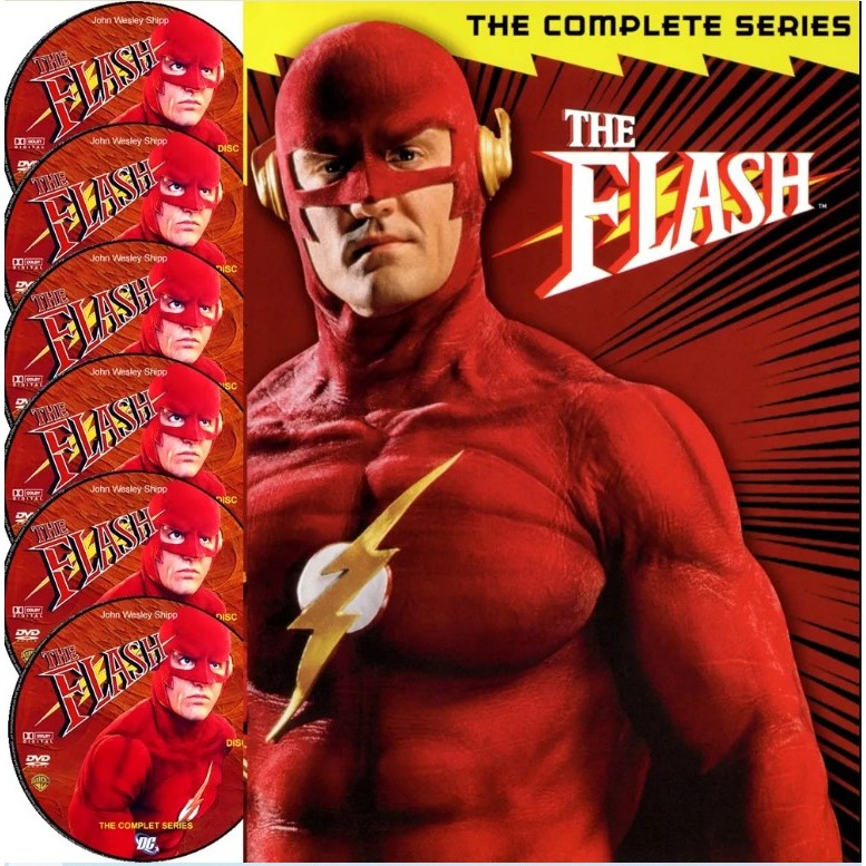DVD Série The Flash 1980 Serie Clássica em dvd
