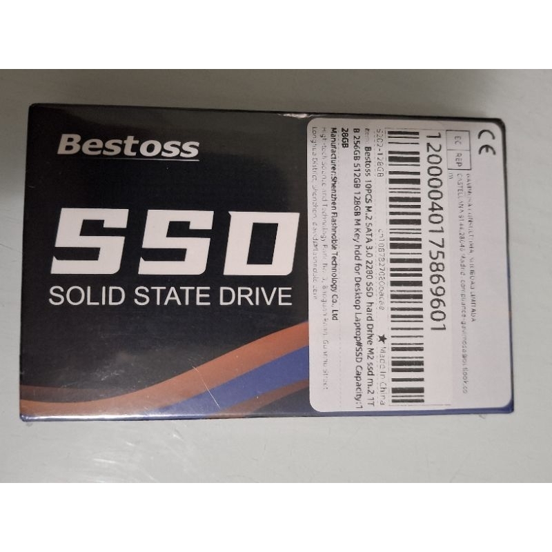 NGFF SSD 128GB BESTOSS M2 2280 128GB Ssd Sata3 NGFF Disco RigidoDeskbook Notebooks para uso Interno Disco Rígido Interno