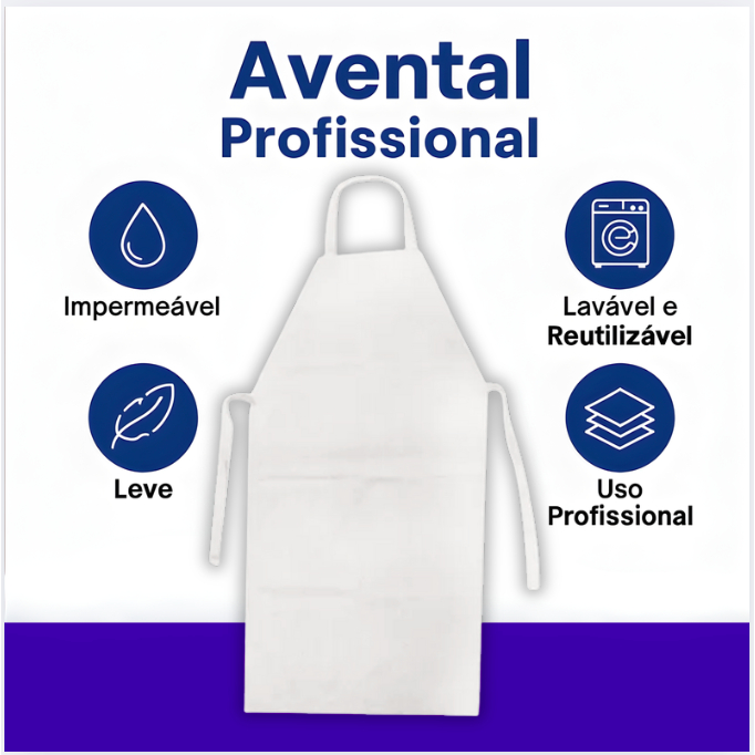 Avental Branco Padaria: Onde Comprar | BuscaProdutos