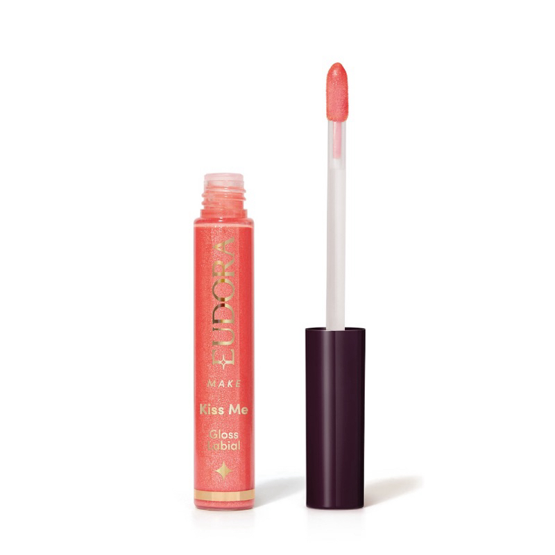 Gloss Labial Rosa Holofote Eudora Kiss Me 5,2ml