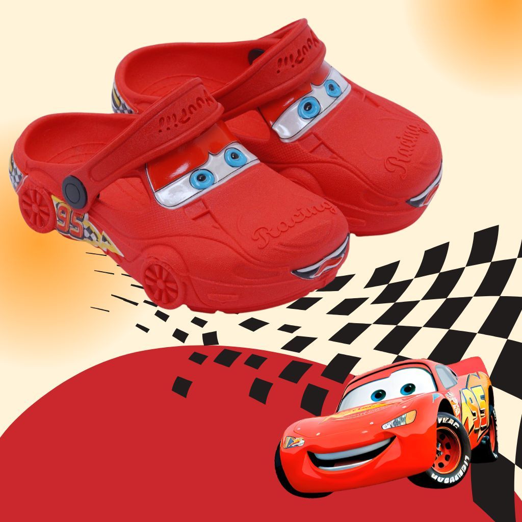 Babuche Masculino Confortável Infantil Carros Promoção relampago Menino Criança