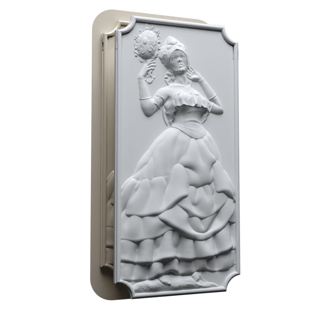 Forma gesso 3d molde gesso 16x34cm - N110 em Oferta na Shopee