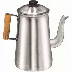 Bule de Alumínio 2 litros com Cabo de Madeira multiuso Chá ,Café, e leite