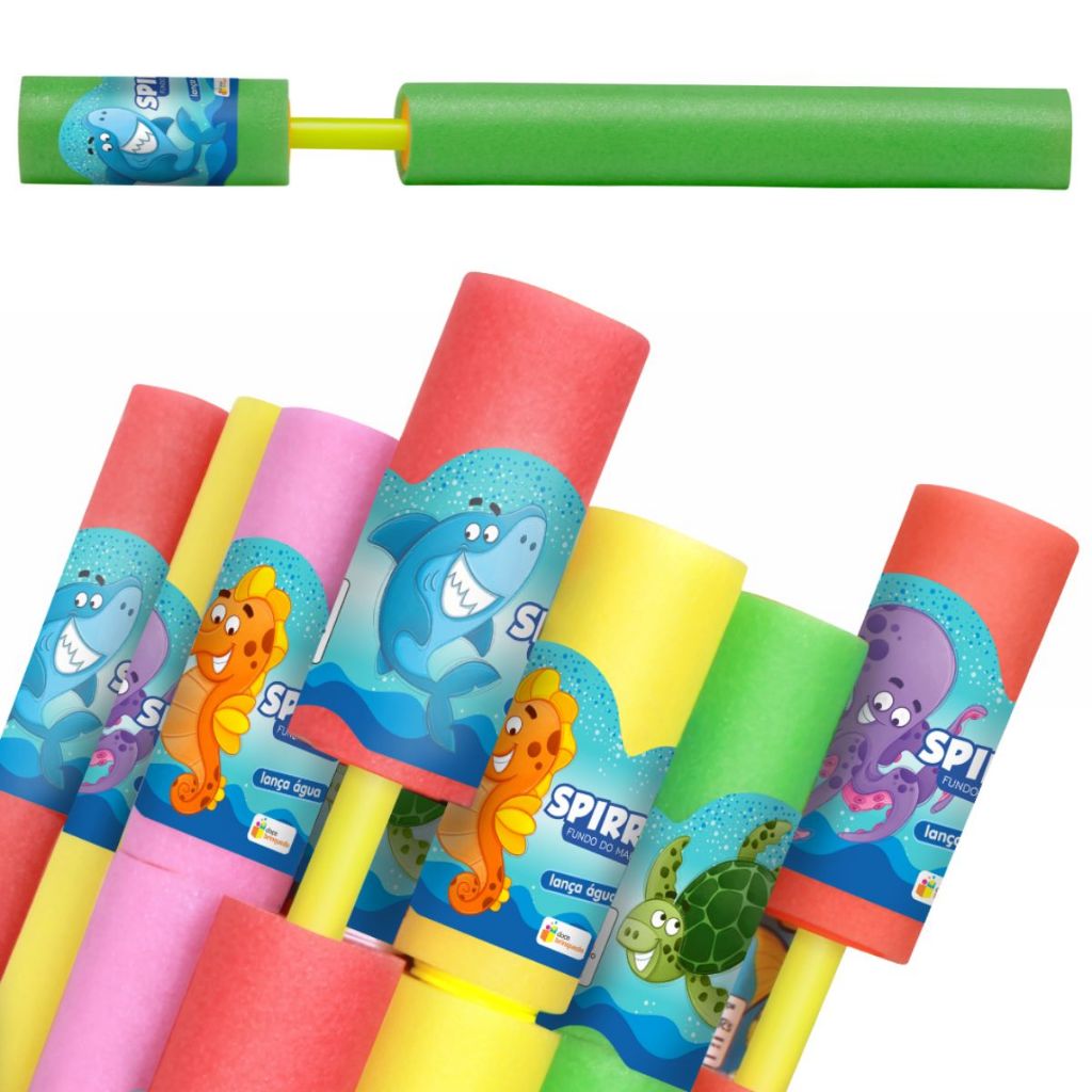 ARMINHA DE ÁGUA SPIRRINHA LANÇA BRINQUEDO ATIRA PISCINA PRESENTE CRIANÇA NATAL FÉRIAS NERF PISTOLA