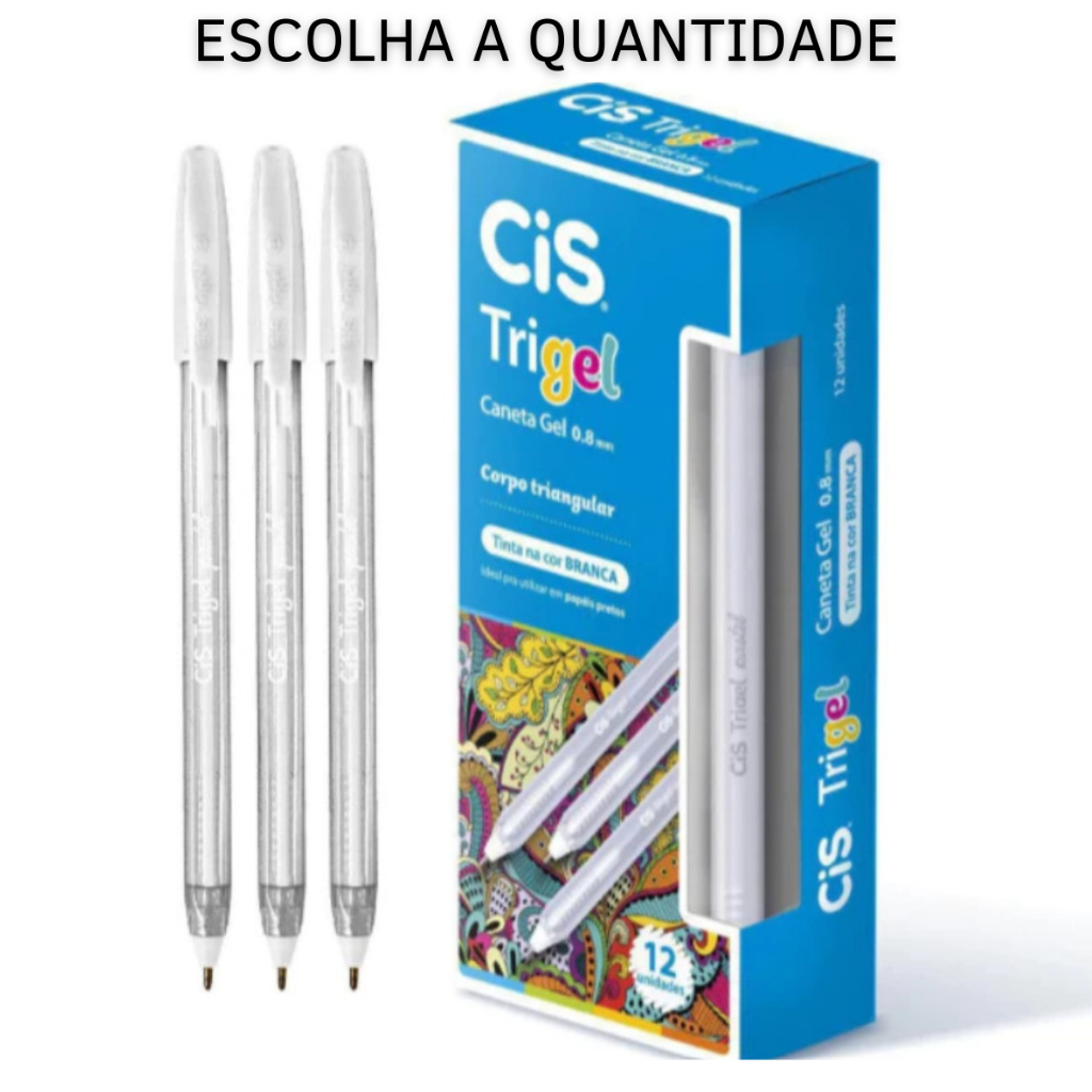 Caneta Cis Trigel Branca Designer 0.8mm ORIGINAL designer sobrancelhas Rena em Oferta na Shopee