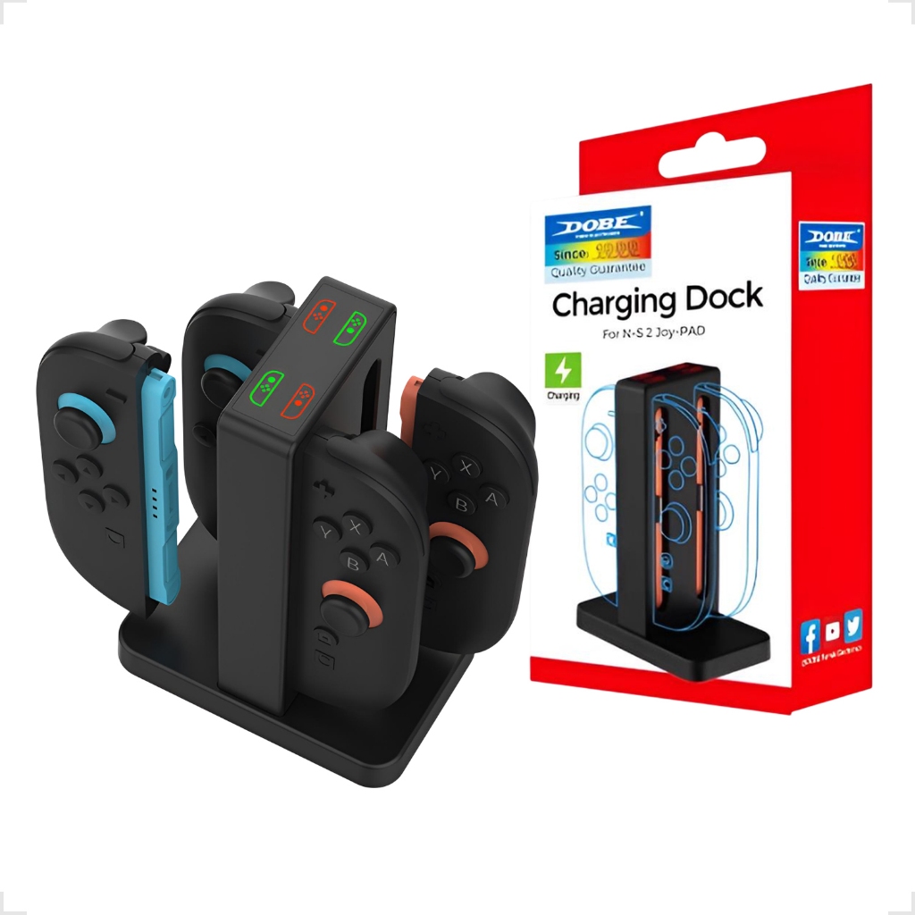 Base De Carregamento Para Controle Joy-Pad Compatível Nintendo Switch 2 DOBE TNS-3192B