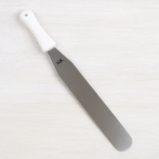 Espátula De Confeiteiro Reta Profissional Inox Grande em Oferta na Shopee