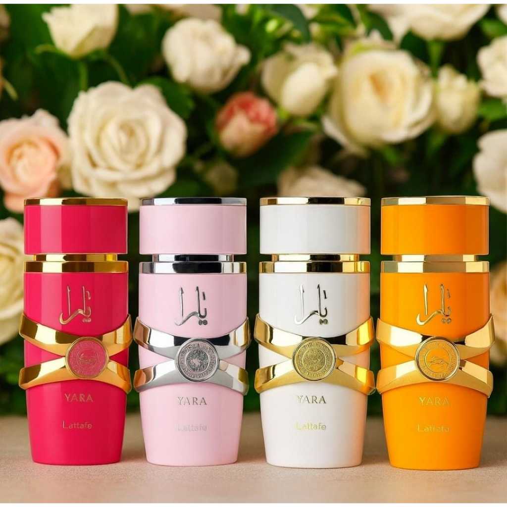 Perfumes Yara Lattafa 100ml – Original | Yara Tradicional, Yara Moi, Yara Tous e Yara Candy | Femininos e Doces