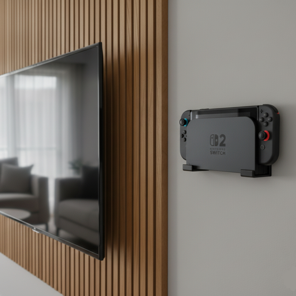 Suporte Stand de Parede para Nintendo Switch 2 Dock Nintendo Switch