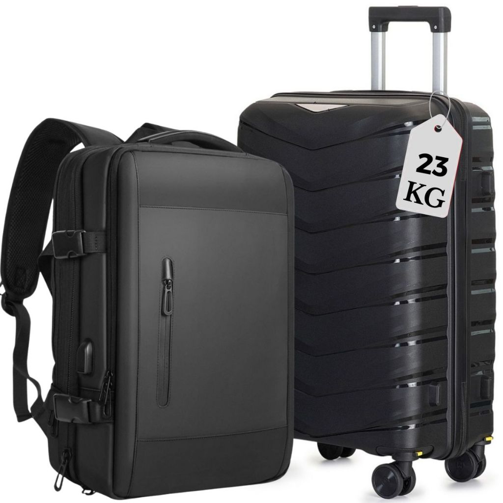 Mala De Viagem 23 Kg Kit Mochila Para Viagem Grande Bordo