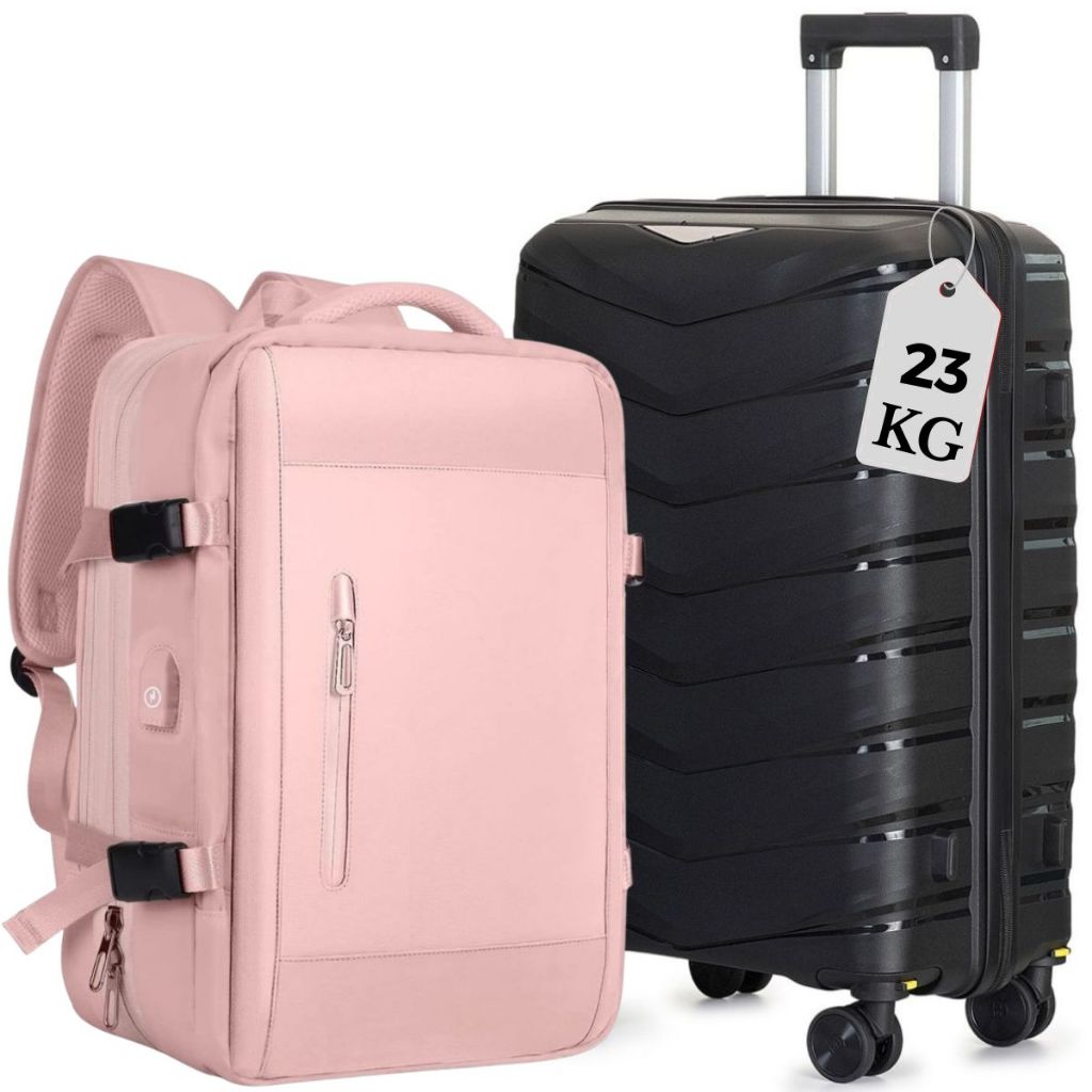 Kit Mala De Viagem 23 Kg Kit Mochila Para Viagem Grande Bordo