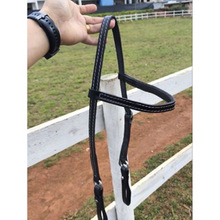 cabeçada para cavalo em couro em Oferta na Shopee