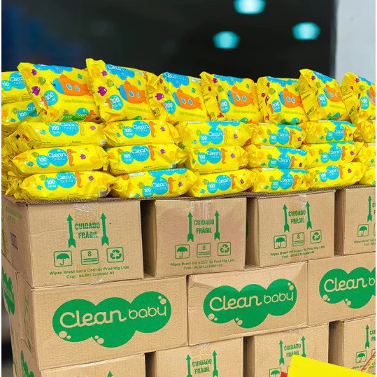 Kit Com Até 500 Lenços/Toalhas Umedecida Kit Higiene Bebe Promoção - Escolha a Quantidade — imagem 1