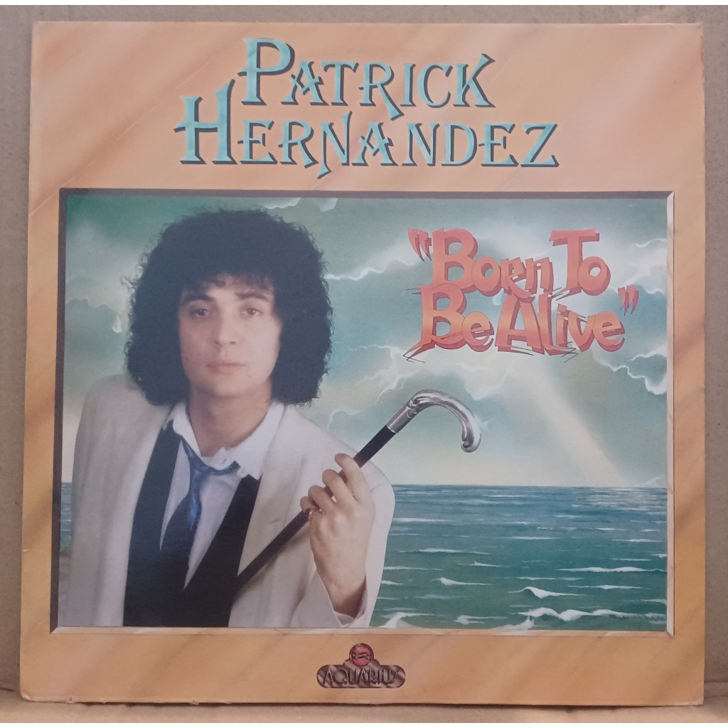 LP Disco De Vinil Patrick Hernandez - Born To Be Alive - Import. LP VG+ Capa Lam. VG+ Ler Descrição