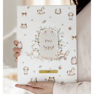 Pasta Catálogo Gestante Personalizada Meu Pré Natal Porta Documentos - PG 02 em Oferta na Shopee