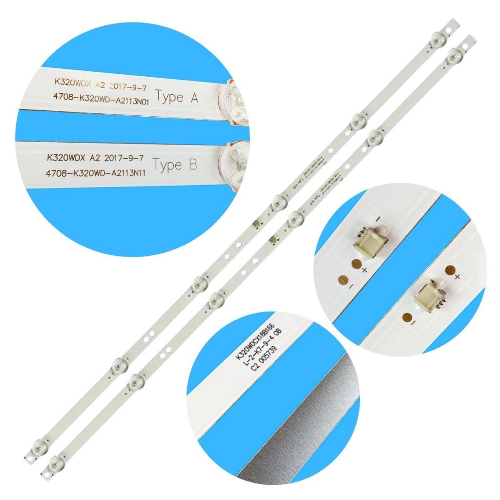 Kit Barras De Led Para Tv Ptv32d10n Ptv32d10 Ptv32d10n5skh