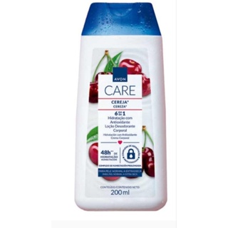 Avon Care Cereja Locao Corporal 200ml em Oferta na Shopee