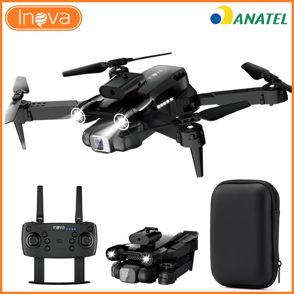INOVA Drone HD Câmera  WiFi FPV GPS Posicionamento Altura Manter Profissional Quadricóptero RC