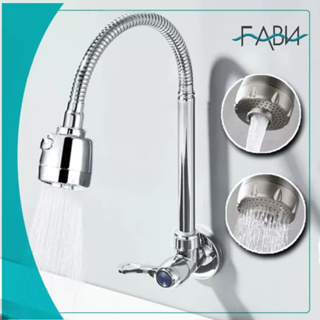 Inox Prata Torneira Cozinha parede chuveiro com rotação de 360° Cozinha Luxo Parede Promoção em Oferta na Shopee