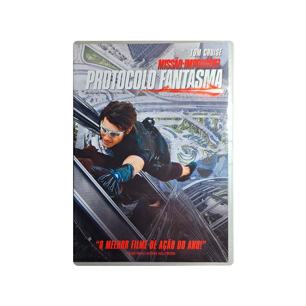 Dvd Missão Impossível 4 Protocolo Fantasma | Frete Grátis