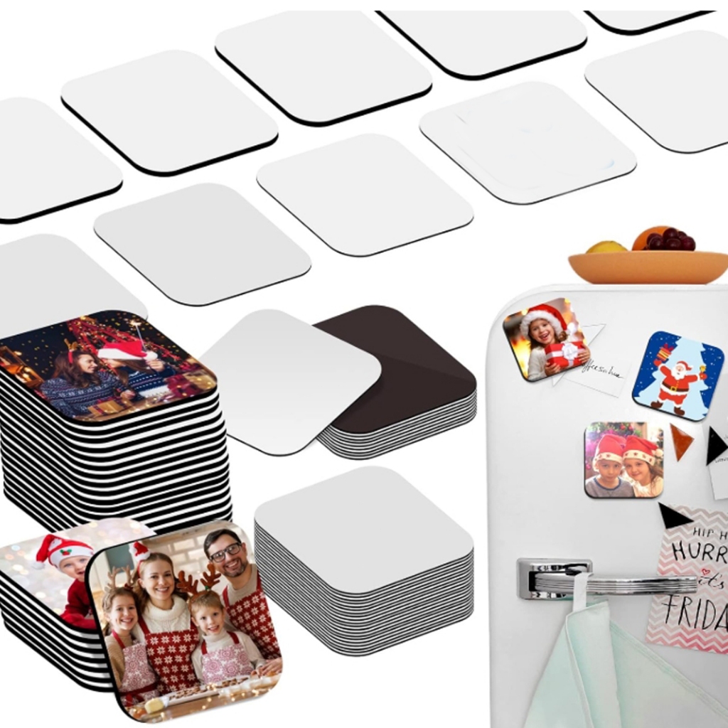 Kit 45 Ímã De Sublimação Geladeira E Adesivo Para Diy Foto em Oferta na Shopee