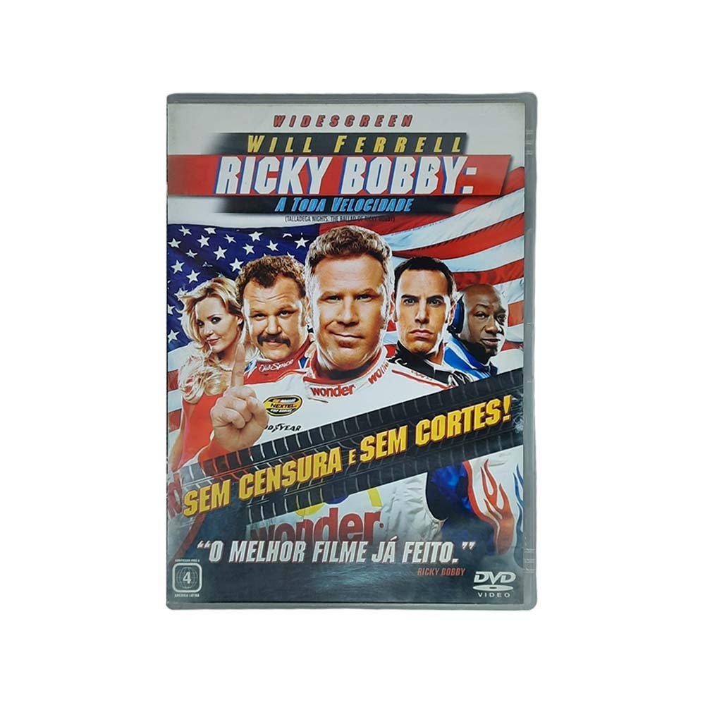 Dvd Ricky Bobby: A Toda Velocidade - Will Ferrell | Original