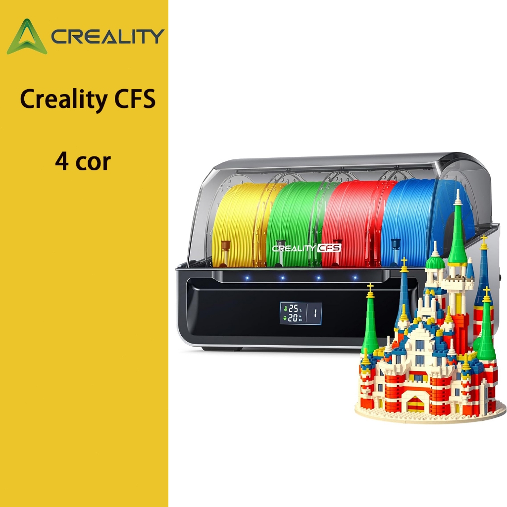 Creality CFS impressora 3d sistema multicolor Compatível K2/K2 SE/K2 Pro/K2 Plus/HI