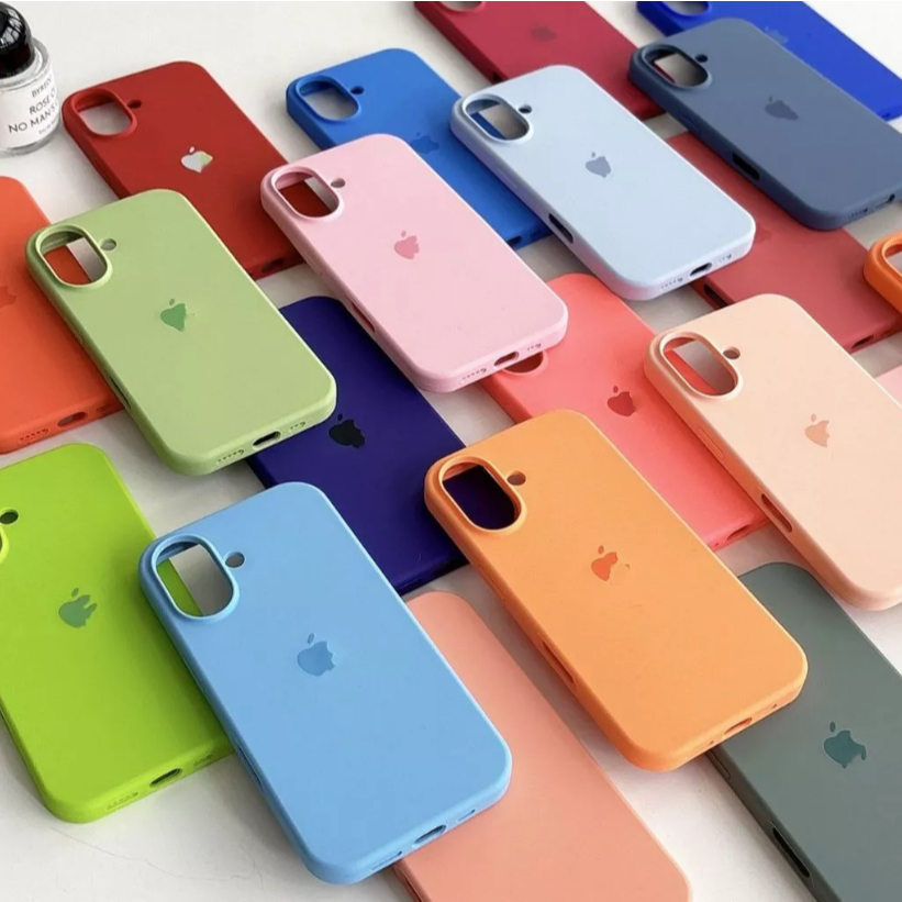 Capinha Case Silicone Aveludada Para iPhone 16Plus/16E Premium
