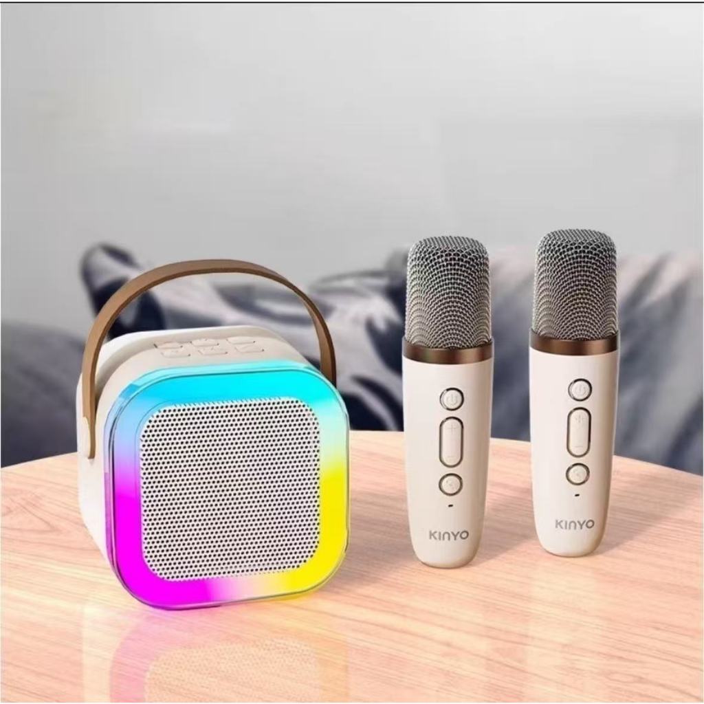 Caixa de Som Bluetooth com Microfone | Karaokê Portátil para Brincadeiras em Família e Festas