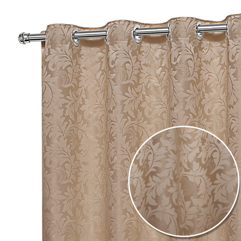Cortina Jacquard Sala E Quarto 3 00mts X 2 30mts Esticada em Oferta na Shopee