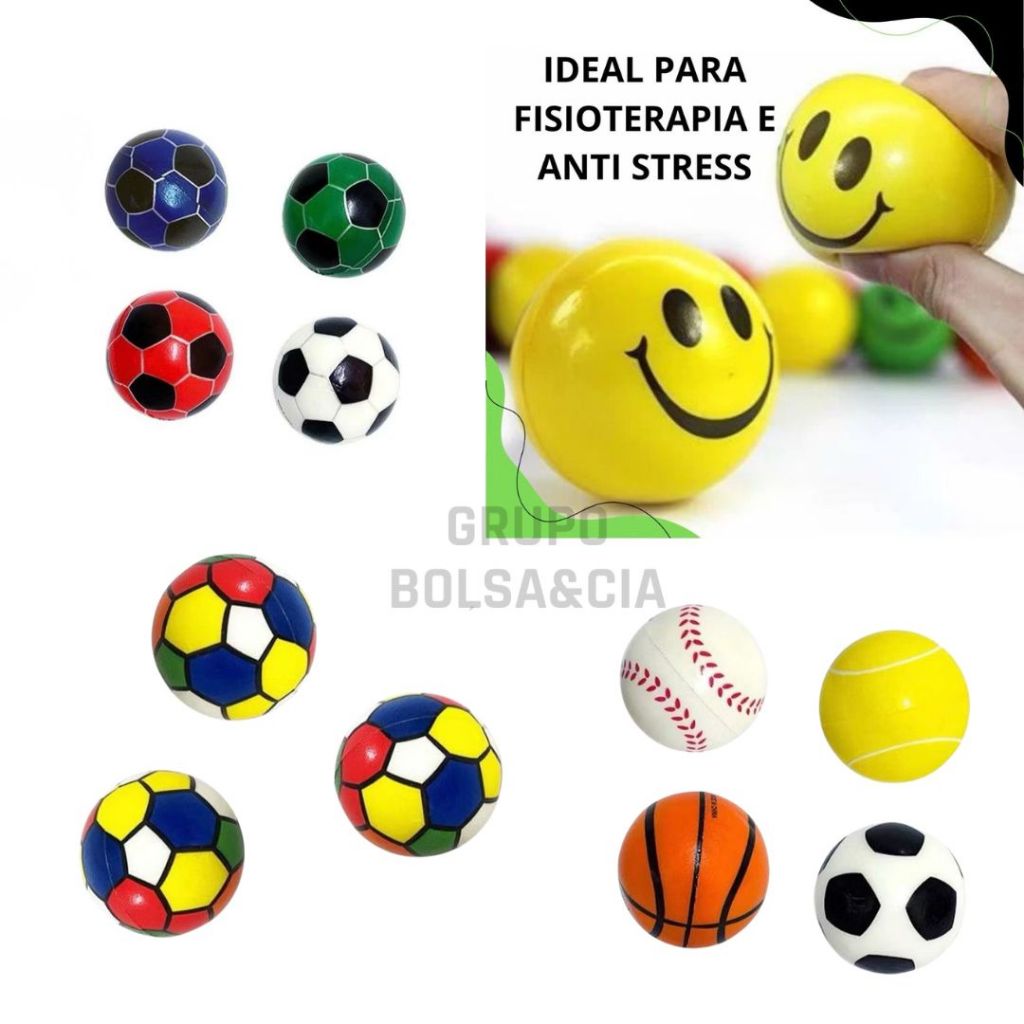 Bola Fisioterapia Reabilitação Anti Stress Exercitadora De Mão — imagem 2 de 2