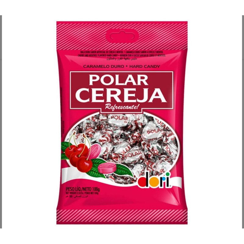 Bala Dori Polar Cereja 100g