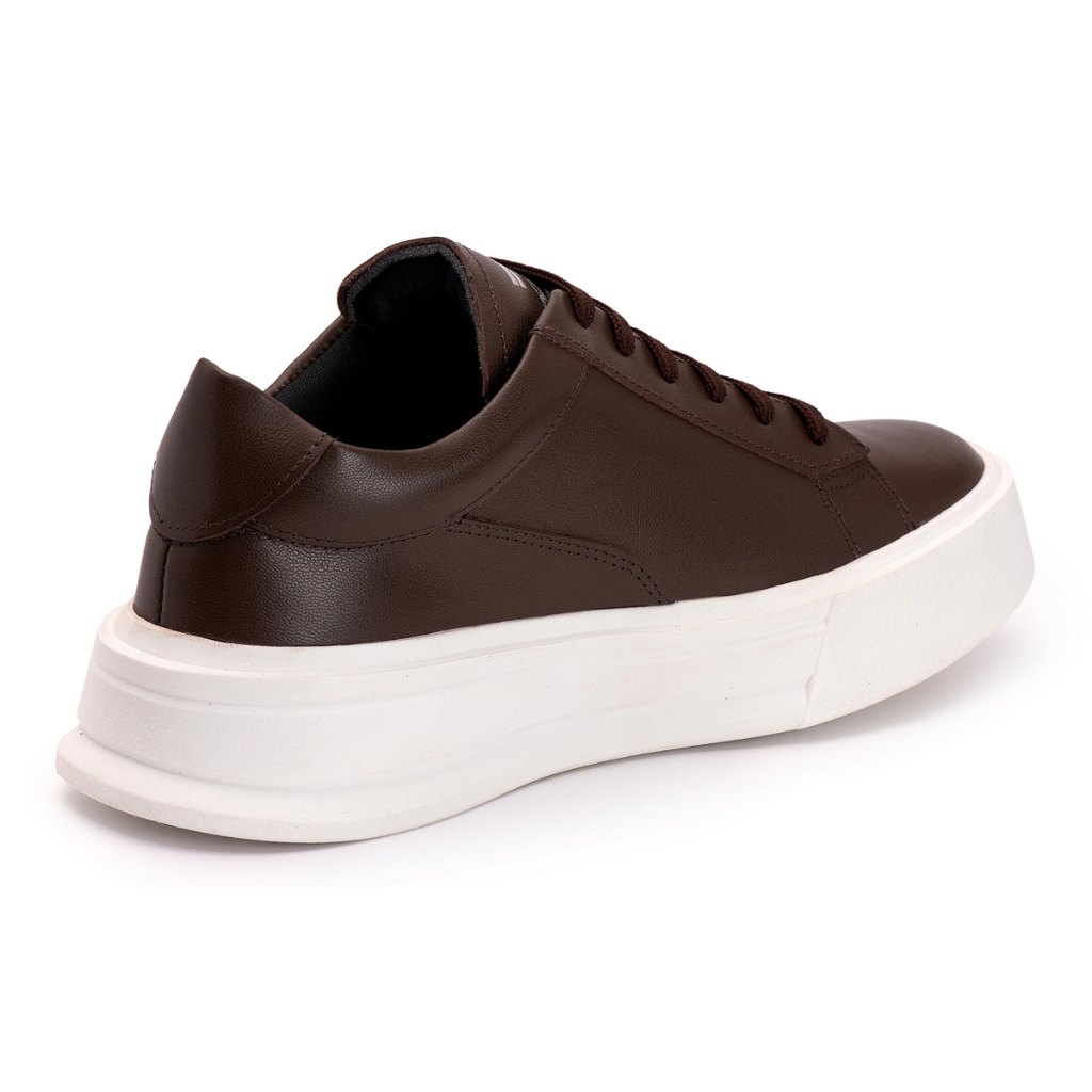 Sapatênis Masculino Casual Sneaker Couro Legítimo Várias Cores em Oferta na Shopee