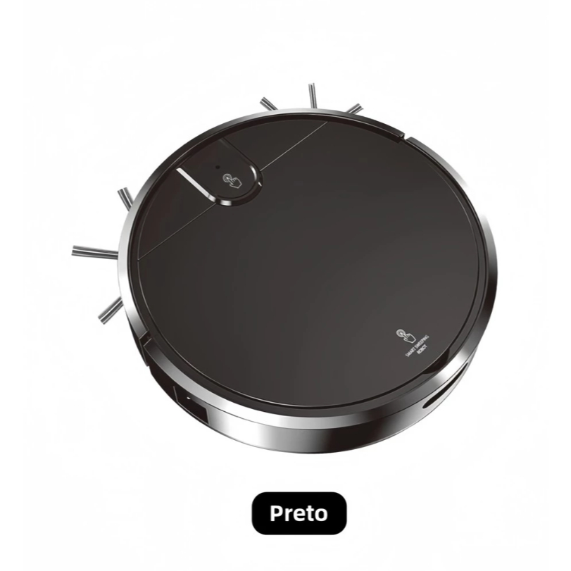 Aspirador de Pó Robô ST-281 Varredura automatica Recarregável  -STARMEGA