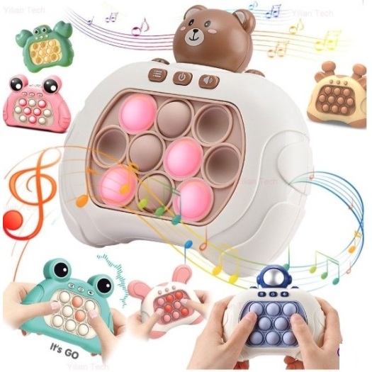 Mini Game Pop It Portátil Fast Push Puzzle Elêtronico Anti-Stress