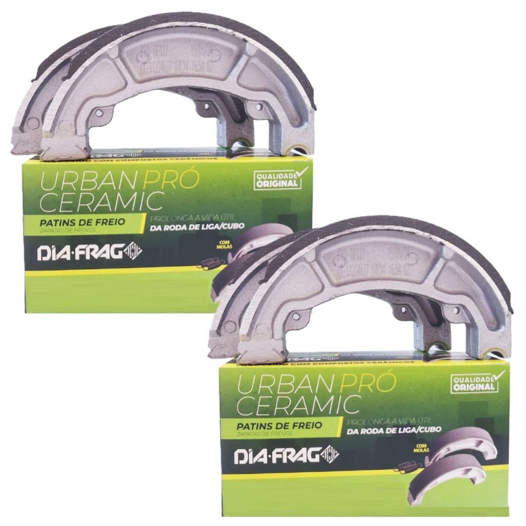 Kit Lonas de Freio Cg 150 Titan / Cg 160 Start Lonas Medidas 0.25 e 0.50 Diafrag Urban Pro em Oferta na Shopee