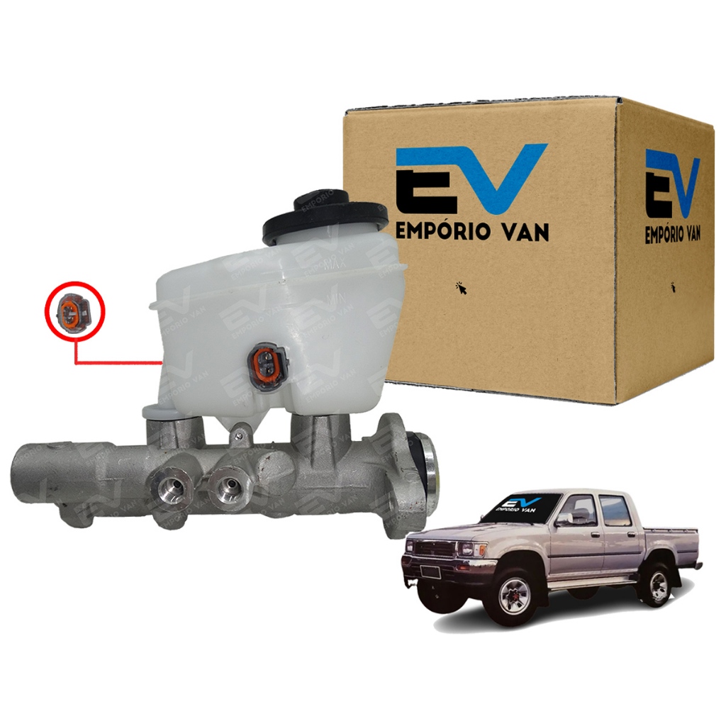 Cilindro Mestre Freio C/ Abs Hilux Sw4 3.01995...2002 Turbo 1kzt / 1kzte