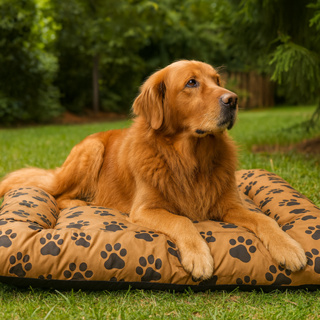 Cama para Cachorro Grande Lavável com Zíper - Tamanho P ao GG - Conforto e Durabilidade | Qualidade Premium em Oferta na Shopee