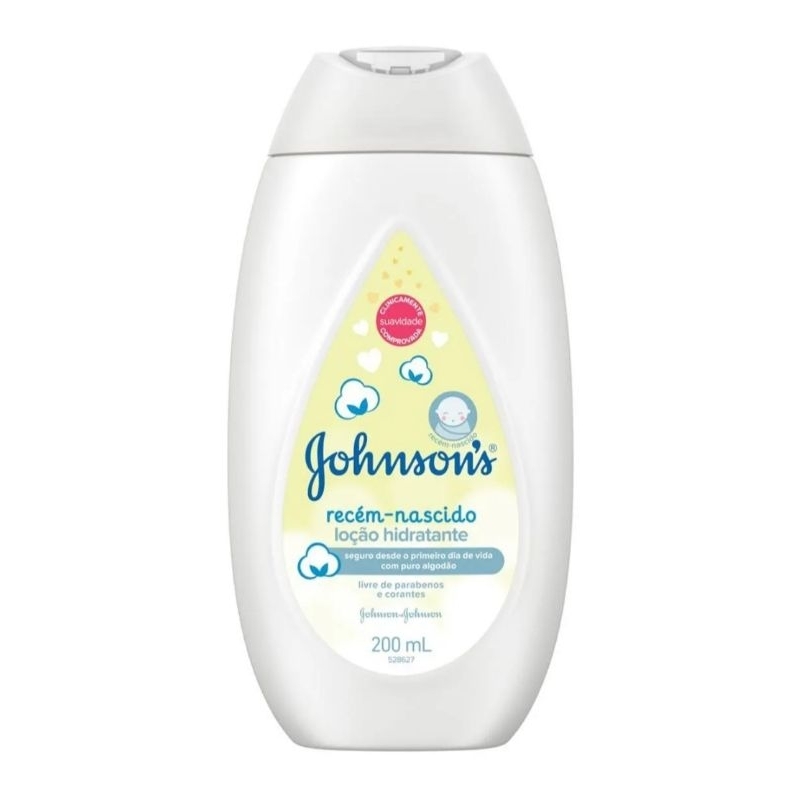 Johnson's Baby Loção Hidratante Para Uso Diário Recém Nascido,200ml