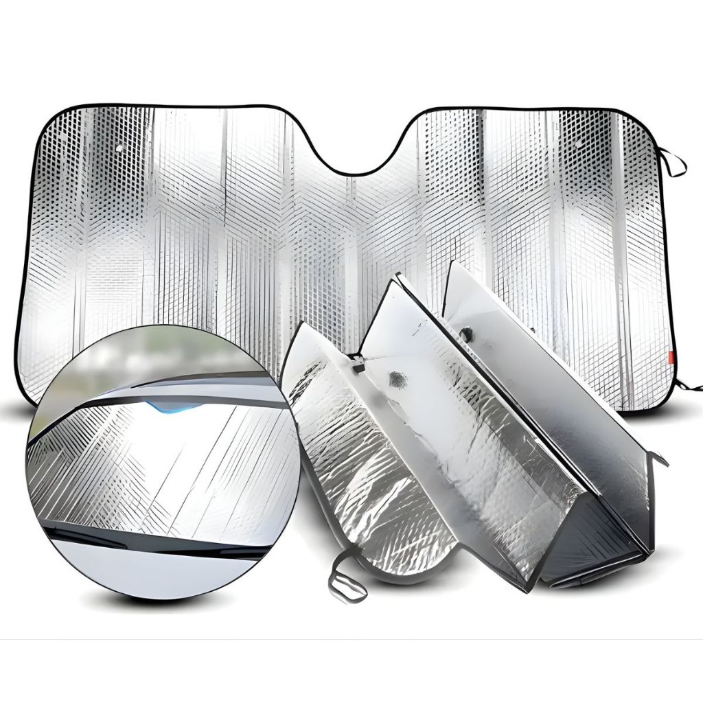 Protetor Parabrisa Térmico Carro Automotivo Dobrável Solar Vidro Protege Refletor de Carro Duhome em Oferta na Shopee