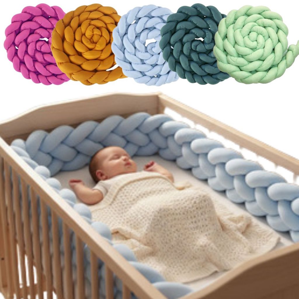 Trança Lateral Protetor de Berço Americano 4 metros